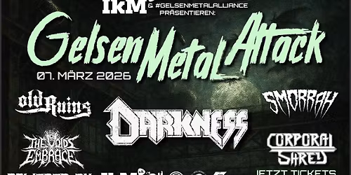 GELSEN METAL ATTACK FESTIVAL 2026