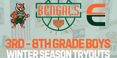 \ud83c\udfc0 Plainfield Bengals Basketball - Winter Travel Tryouts 2026-2027