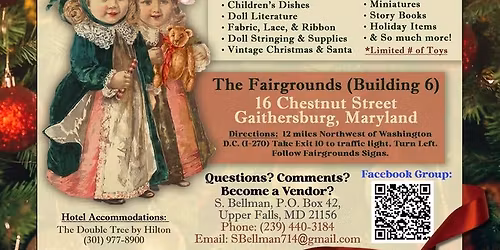 Eastern National Doll Show - December 2024 Gaithersburg, MD