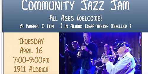 April Community Jazz Jam