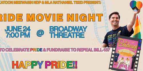 Meewasin NDP Movie Night! 