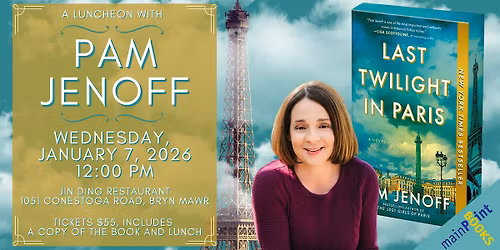 Lunch with Author Pam Jenoff