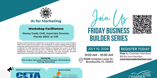 Friday Business Builder | A.I. for Marketing