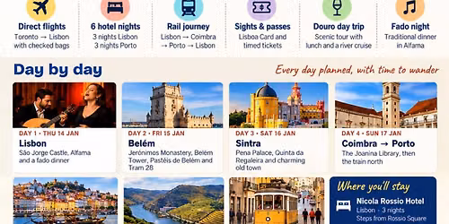 Book trip to Portugal