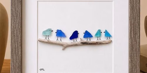 Sea Glass Framed Art Class
