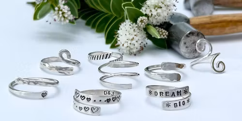 Silver Wrap Ring with Julie Pratt