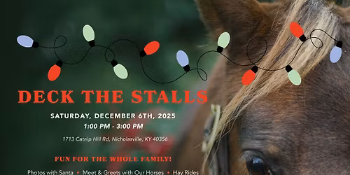 Deck The Stalls Holiday Open House