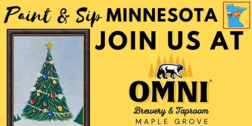 November 26 Paint & Sip at OMNI Brewery & Taproom - Maple Grove