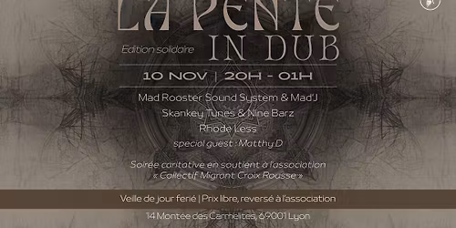 LA PENTE IN DUB - EDITION SOLIDAIRE