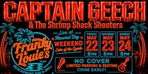 CAPTAIN GEECH LIVE @ FRANKY & LOUIES