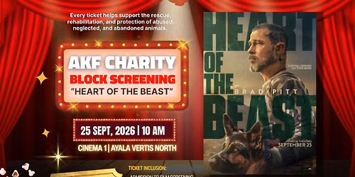 AKF CHARITY BLOCK SCREENING: HEART OF THE BEAST
