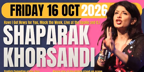 SHAPARAK KHORSANDI - Agenda Comedy Special ft. Nick Page, Alex Kealy and Paul Savage