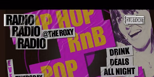 Radio every Thursday at The Roxy