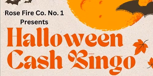 Halloween CASH BINGO!