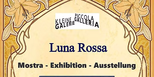 "Luna Rossa" a Bolzano\/Bozen before at the "MoMA" in New York.