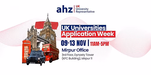 UK Universities Application Week | AHZ Mirpur