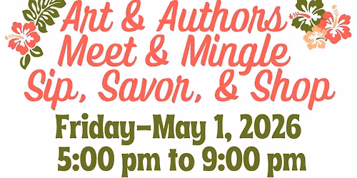 Art and Authors Meet and Mingle