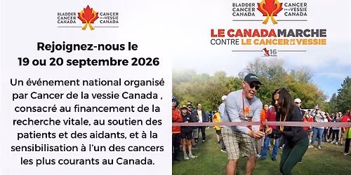 Le Canada marche contre le cancer de la vessie, Montr\u00e9al