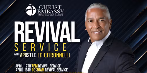 Revival with Apostle Ed Citronnelli