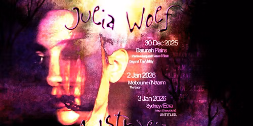 Julia Wolf Australia Tour 2026 - Eora \/ Sydney