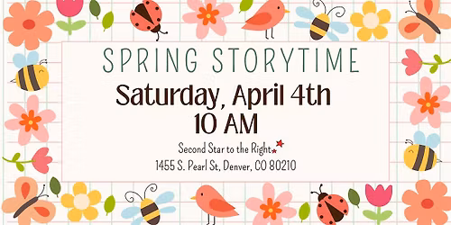 Springtime Story Time