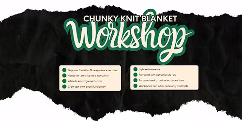 Chunky Knit Blanket Workshop