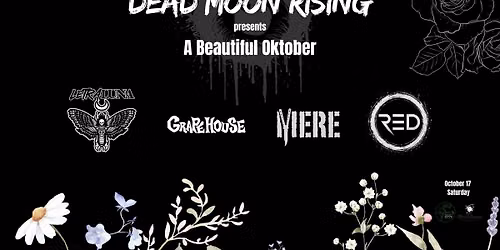 A Beautiful Oktober: RED x GRAPEHOUSE x LETRA LUNA x MERE