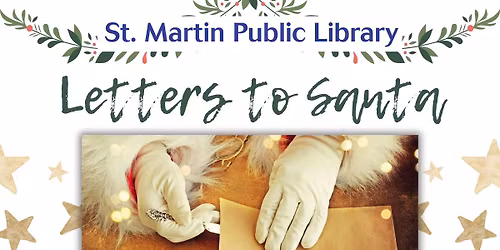 \ud83c\udf85\ud83d\udcec Letters to Santa at St. Martin Public Library! \ud83c\udf85
