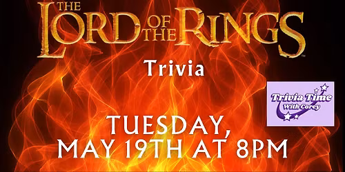 Lord of the Rings Trivia!