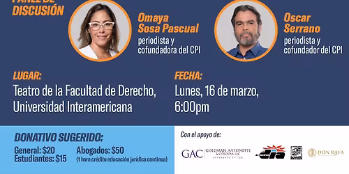 Conferencia Magistral | Cuando el Estado quiere silenciar a la prensa