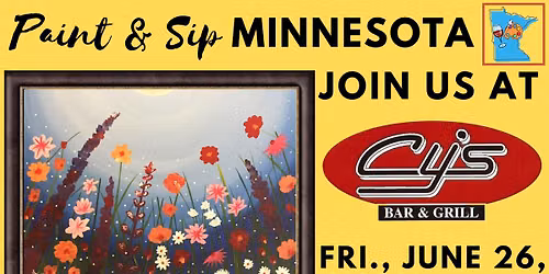 June 26 Paint & Sip at Cy's Bar & Grill