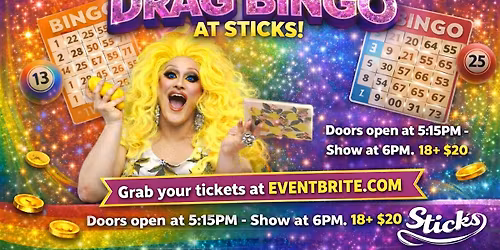 Drag Bingo and Show fundraiser for Pride Night