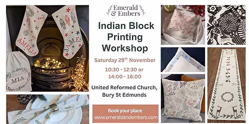 Festive Indian Block Printing Workshop