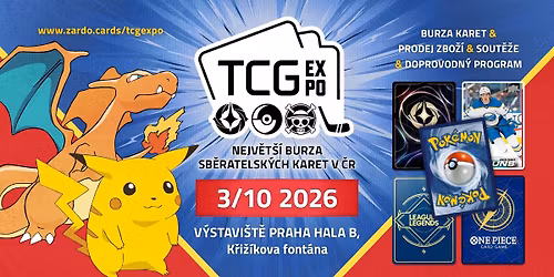 TCG EXPO - nejv\u011bt\u0161\u00ed burza sb\u011bratelsk\u00fdch karet v \u010cR