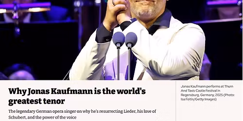 Jonas Kaufmann at Konzerthaus Freiburg