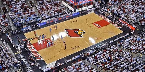 Ohio Bobcats at Louisville Cardinals Mens Basketball at KFC Yum Center
