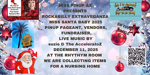 Miss Pinup Az Presents a Christmas Rockabilly Extravaganza Plus Miss Santa Baby 2025 