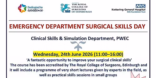 EMERGENCY DEPARTMENT SURGICAL SKILLS COURSE