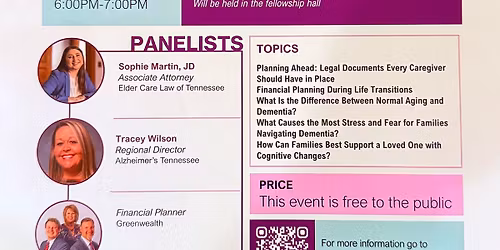 Morning Pointe Foundation Presents: Aging in Grace in Greeneville