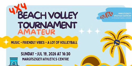 4x4 Amateur Beach Volleyball Tournament - BAIS