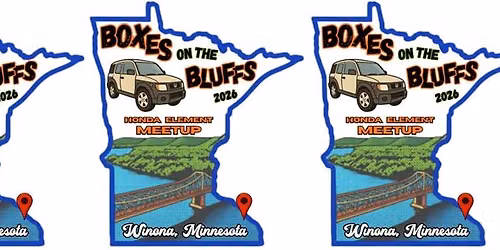 Boxes on the Bluffs - Honda Element Meetup