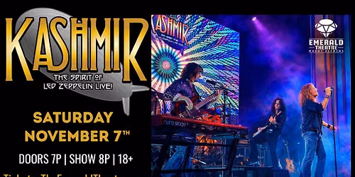 Kashmir Featuring Jean Violet - The Spirit of Led Zeppelin Live!