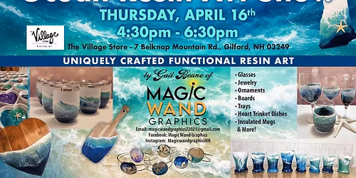 Ocean Resin Art Show