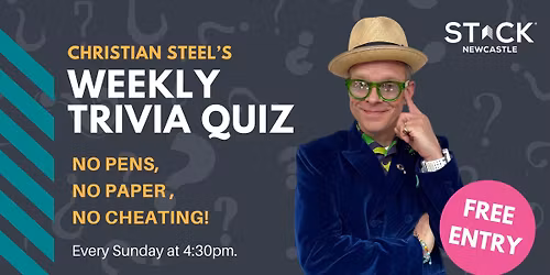 STACK Sunday Trivia Quiz hosted by Christian Steel