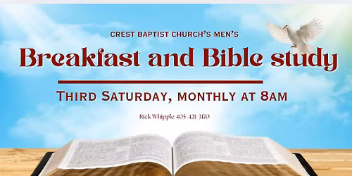 Men\u2019s Breakfast \ud83e\udd5e and Bible study 