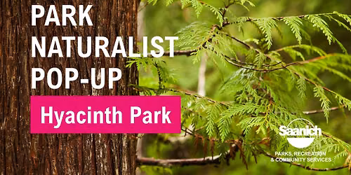 Park Naturalist Pop-up and Nature Walk - Hyacinth Park