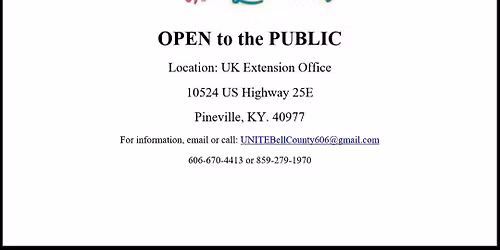 Monthly Public Meeting