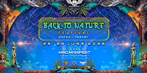 Back to Nature Festival 2026 \ud83c\udf15 20th Year of Mind Manifest