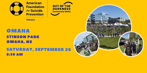 Out of the Darkness Community Walk \u2014 Omaha 2026