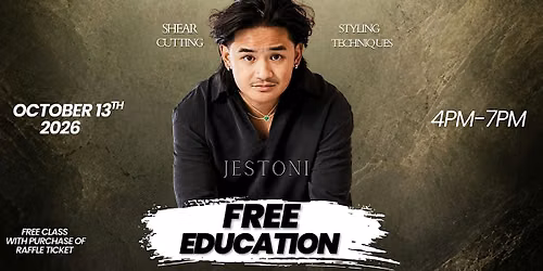 FREE EDUCATION : SHEAR CUTTING & STYLING